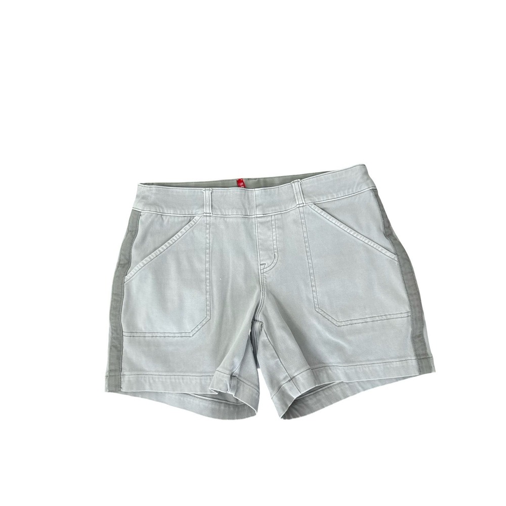 Spanx Stretch Twill Short CGrey Women's Size small 20318R